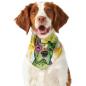 Preview: Hunde-Bandana Tyson - Popart Hundedesign, 100 % Polyester, 70x30 cm, verstellbar, waschbar